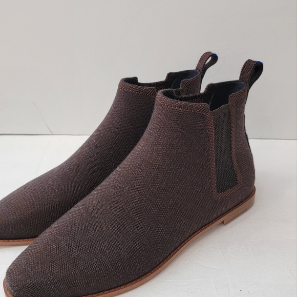 Rothys The Merino Ankle Boot Cocoa Brown New size 10.5 - Picture 9 of 9
